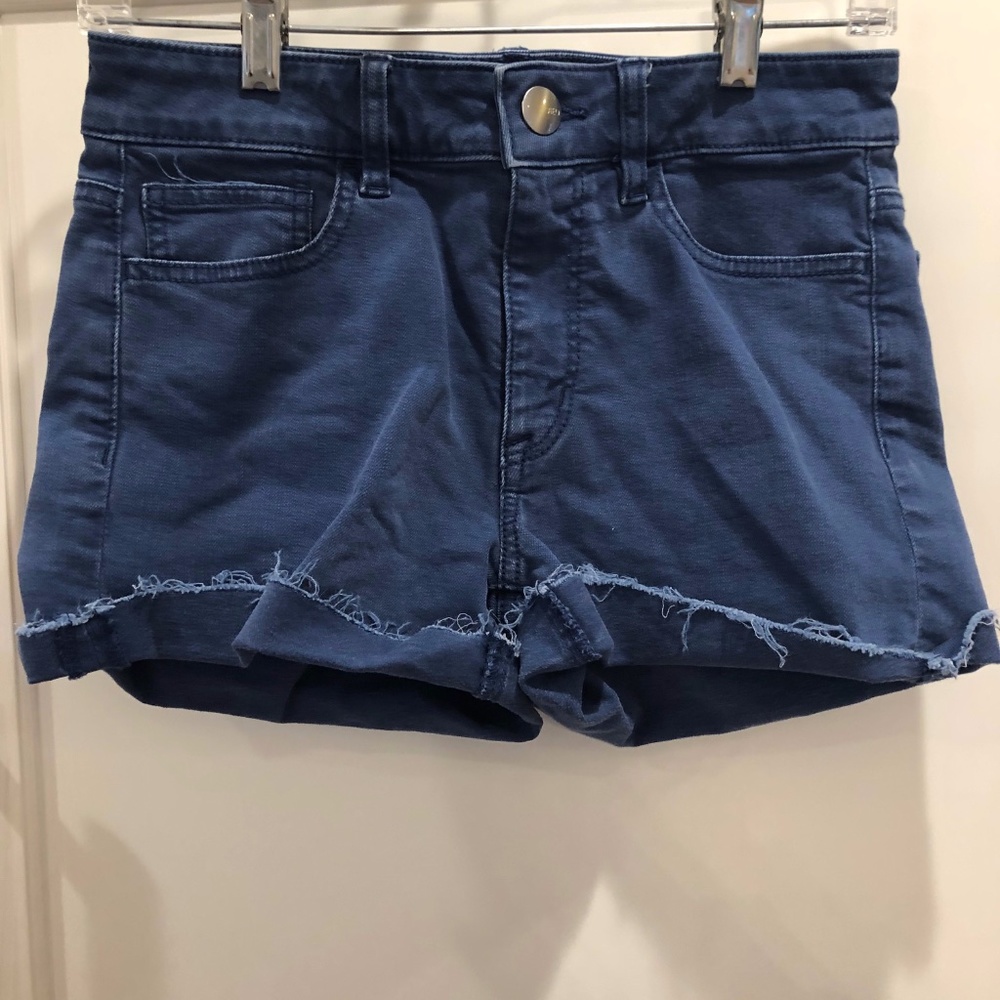 American Eagle Blue Jean Shorts Size 2